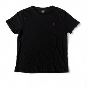 Polo by Ralph Lauren Black Custom Slim Fit Tee